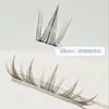[Toma Especial] Pestañas Postizas Segmentadas Marrones Novato Sin Pegamento Espejo Sobrenatural Simulando Racimos Individuales en Ojos de Mariposa de Cómic