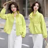 Jaqueta Casual Solta Simples da Moda Outono 2026