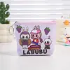 Bolsa de merienda para niños Bolsa de almacenamiento de PU venta al por mayor directa de fábrica nueva linda bolsa de monedas de dibujos animados animación