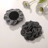 Viento perezoso coreano suave tela multicapa flores rayadas DIY horquilla hecha a mano accesorios para el cabello accesorios para ropa de mujer venta al por mayor