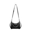 Bolsa de Ombro Feminina Estilo Coreano com Corrente Fashionable para o Outono de 2026 Nova Bolsa de Ombro Único Textura para o Dia a Dia Bolsa Transversal de Grande Capacidade
