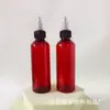 Frasco de Bico Fino 100ml Frasco de Plástico Transparente para Pet Frasco Squeeze para Pigmento de Tinta Tinta Frasco Dosador de Líquido 50ml