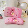 Almohada de Verano Refrigerante Moldeadora para Bebés y Niños Pequeños, Almohada Baja para Niños de Guardería de 1-3-6 Años, Núcleo de Almohada Delgado, Almohada para Siesta de Estudiantes