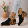 Sapatos Femininos Versáteis Confortáveis Moda Nova Primavera e Outono 2025 Design de Nicho Casual Bico Fino Salto Bloco Sapatos Femininos