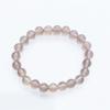 Pulseira de Pedra Ágata Olho de Tigre Cristal Natural 8mm Fashion Simples Círculo Único Contas Redondas Joia Transfronteiriça Pulseira de Obsidiana