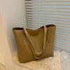 Bolsa tote feminina de alta qualidade, bolsa estilo novo 2024, bolsa de ombro da moda, grande capacidade, bolsa de viagem popular do outono deste ano