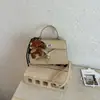 Bolsa de Mão de Nicho de Luxo Feminina 2026 Nova Retrô Leve Luxo Bolsa Kelly para o Dia a Dia Simples Ombro Transversal