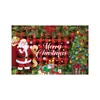 Navidad Año Nuevo Pareados Tela de Fondo Ancho de Puerta Cubierta de Puerta Bandera de Jardín Decoración Exclusiva de Comercio Exterior de Amazon Arreglo