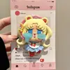 Linda Diadema Roja 3D Bebé Llorando Soporte Magnético Compatible con Teléfonos Magsafe, Fuerte Adsorción para Uso en Escritorio, Persona Perezosa D