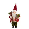 Navidad Europea y Americana Figura de Papá Noel de Pie de 12 pulgadas Decoración Decoración de Ventana del Hogar Atmósfera Festiva Regalo