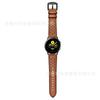 Para Samsung Samsung Galaxy Watch Active1/2 Pulseira de relógio de couro de vaca de primeira camada