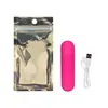 Carregamento USB Aplicativo de Celular Controle Remoto Plug Anal Bala Masturbação Feminina Brinquedo Sexual de Massagem