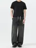 Ropa para Hombre Casa de Arce / Jeans Curvos Nostálgicos Retro para Hombre 2026 Verano Nuevos Holgados Estilo High Street Americano Pantalones de Pierna Ancha