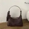 2026 Bolso de Hombro Único Otoño/Invierno Gamuza Felpa Retro Bolso Tote Gran Capacidad Bolso de Axila para Viajes Diarios Sensación de Alta Gama para Mujer