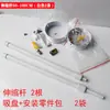 Spot de led para trilho loja comercial trilho de trilho de duas vias três vias 1,5,2 metro conector acessórios haste de suspensão canaleta de trilho guia