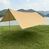Toldo para Sombrilla de Camping al Aire Libre, Toldo con Recubrimiento Negro, Toldo para Exteriores con Recubrimiento Protector Solar Espeso, Toldo Grande Impermeable para Camping