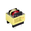 Transformador de potencia tipo EI de fabricante 1.2W tipo pin pequeño monofásico 12v transformador transformador de control de baja frecuencia