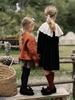 Calcetines para Niños Primavera y Otoño Coreanos para Bebé Flor Tridimensional de Longitud Media Niños y Niñas Calcetines de Algodón Color Sólido Muñeca Otoño