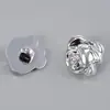 Botones Irregulares de Plástico Imitación Metal con Forma, Botones con Forma para Suéter Abrigo Chaqueta de Cuero, Botones Decorativos para Abrigo Cortavientos
