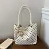 Bolso tote de lunares de estilo coreano para mujer 2026, nuevo bolso de hombro para mujer, bolso de axila, bolsa de gran capacidad