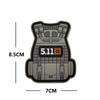 Productos para exteriores Brazalete CrossFit Chaleco táctico Haipalong Estándar Velcro Mochila Variedad de calcomanías conmemorativas