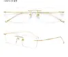 Óculos sem Aro para Miopia Ultra Leves de Titânio Puro para Mulheres, Adequados para Lentes de Grau, para Rostos Quadrados e Redondos, Alta Qualidade, Aparência Natural, Armações de Óculos Anti-Luz Azul