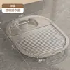 Tina de Lavar con Tabla de Lavar Separada, Tina de Lavar Transparente Engrosada para Uso Doméstico, Adecuada para Estudiantes de Dormitorio para Remojar Ropa