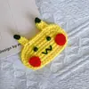 Lã crochê pequeno animal deitado coelho patinho amarelo raposinha amarela porquinho Hello Kitty grampo de cabelo infantil acessórios de cabelo