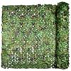 Rede de Camuflagem para Cobertura de Vegetação, Rede de Camuflagem Anti-Fotografia Aérea, Rede de Sombreamento para Proteção Solar Externa, Verde Espessada Anti-Satélite