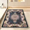 Alfombra de suelo antideslizante retro para entrada de casa, alfombra resistente al desgaste para sala de estar, felpudo para recibidor, alfombrilla absorbente para baño