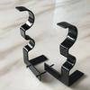 Amazon popular criativo Roman Rod suporte Curtain Rod Brackets punch-free Curtain Rod bracket