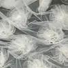 Tecido Bordado em Renda em Estoque, Tecido Bordado para Vestido Camisola Roupa de Palco Hanfu Qipao
