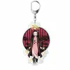 Chaveiro Atacado Demon Slayer Mercadoria de Anime Pingente Dupla Face em Acrílico Bem-vindo a Nos Enviar Seu Design para Placas de Suporte