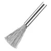 Cepillo para Lavar Platos de Acero Inoxidable con Mango Largo, Cepillo para Ollas de Acero Inoxidable, Cepillo de Limpieza para Ollas del Hogar, Cepillo Limpiador de Utensilios para Cocina y Cafetería