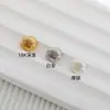 Contas Espaçadoras Cor Dourada 14K Preenchida com Ouro Conserva a Cor Espaçadores com Furo Grande Colar Joias Acessórios de Material Feito à Mão Tianyan Argola Pequena