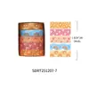 Serie Sol de Primavera Caja Floral Colorida Cinta Washi Material para Diario DIY Pegatinas de Borde para Collage