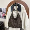 Bolso Tote de Moda con Estampado de Leopardo 2025 Otoño e Invierno Nuevo Bolso de Hombro para Desplazamientos de Gran Capacidad Bolso de Mujer Retro Trendy