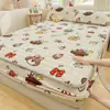 Nueva funda de cama acolchada de terciopelo de leche engrosada clase A, cálida de invierno, agradable al tacto, sábana, juego completo de tres piezas para estudiante