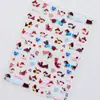 Cyansea Pegatinas Embosadas para Uñas Estilo Japonés Popular Papelería Pegatinas para Uñas Arte de Uñas Dachshund Rosa Pegatinas para Arte de Uñas