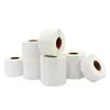 Papel etiqueta sintético térmico a prueba de cinco cosas 100*100, resistente al desgarro, impermeable, a prueba de aceite, etiqueta de papel sintético autoadhesiva