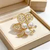 Broche de Tulipán de Zirconia de Alta Gama Xiliang Feizi Corsage de Tulipán Colorido Estilo Coreano Pin de Regalo Elegante Venta al por Mayor