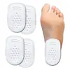 Almofadas de Calcanhar com Pontos de Massagem em PU, Almofadas Autoadesivas de Gel Meio Tamanho Invisíveis para Homens e Mulheres, Antiderrapantes, Aliviadoras de Dor, Absorventes de Choque, Fabricante de Almofadas de Calcanhar