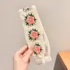 Parche Floral de Punto Francés para Flequillo, Parche Mágico para el Cabello para Mujeres, Cinta para el Cabello sin Presión, Diadema para Lavarse la Cara, Diadema, Accesorio para el Cabello