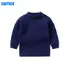 Camiseta para Bebé Niños y Niñas, Camiseta de Manga Larga con Broches en el Hombro para Bebé, Camiseta Básica para Primavera y Otoño, para Niñas de 0 a 3 Años, Algodón