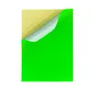A4 papel fluorescente color adhesivo sticker amarillo verde rojo escritura mate papel Kraft adhesivo sticker impresión papel
