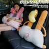 Capivara de Carro Brinquedo de Pelúcia para Longa Distância Almofada de Carro Fofa Almofada de Travesseiro para Dormir no Banco Traseiro