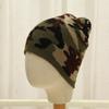 Chapéu Tricotado Jacquard Camuflado Outono e Inverno Quente para Exterior Boné Pulôver Chapéu de Lã Masculino e Feminino Respirável Chapéu com Proteção para Orelhas