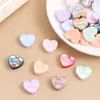 Lindo Dibujo Animado Cuadros Corazón Mini Bola de Diamante Agujero Recto Cuentas Accesorios DIY Cuentas Sueltas Hechas a Mano Llavero Joyería