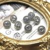 Punto de Venta al por Mayor Botones de Cobre Zirconia Micro-Pavimentados de 4 mm para Cardigan, Camisa, Ropa, Botones de Primavera y Verano, Accesorios para Joyería DIY