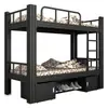 Litera para Dormitorio de Estudiantes, Cama con Estructura de Hierro, Cama Doble con Estructura de Acero, Litera para Dormitorio, Litera para Personal, Litera para Apartamento